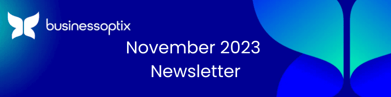 November 2023 Newsletter November 2023 Newsletter